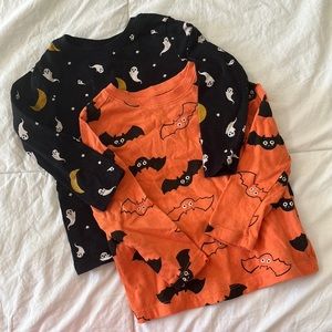 Old Navy Printed 2-Pack Long-Sleeve Unisex T-Shirt for Toddler